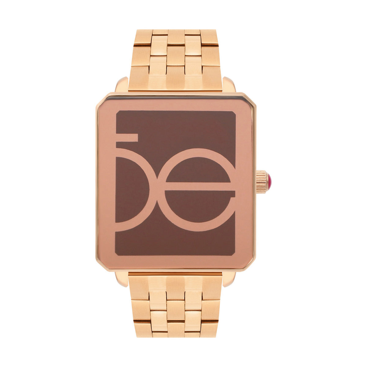 Reloj Cloe Análogo para Dama con Caja Estilo Relicario y Extensible de Acero Inoxidable OE2628