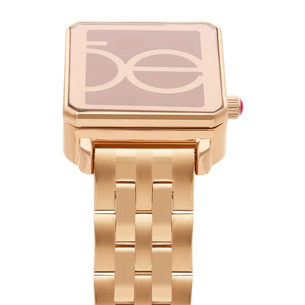 Reloj Cloe Análogo para Dama con Caja Estilo Relicario y Extensible de Acero Inoxidable OE2628