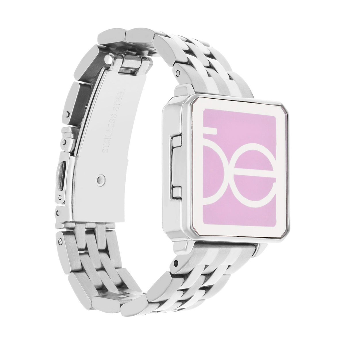 Reloj Cloe Análogo para Dama con Caja Estilo Relicario y Extensible de Acero Inoxidable OE2628