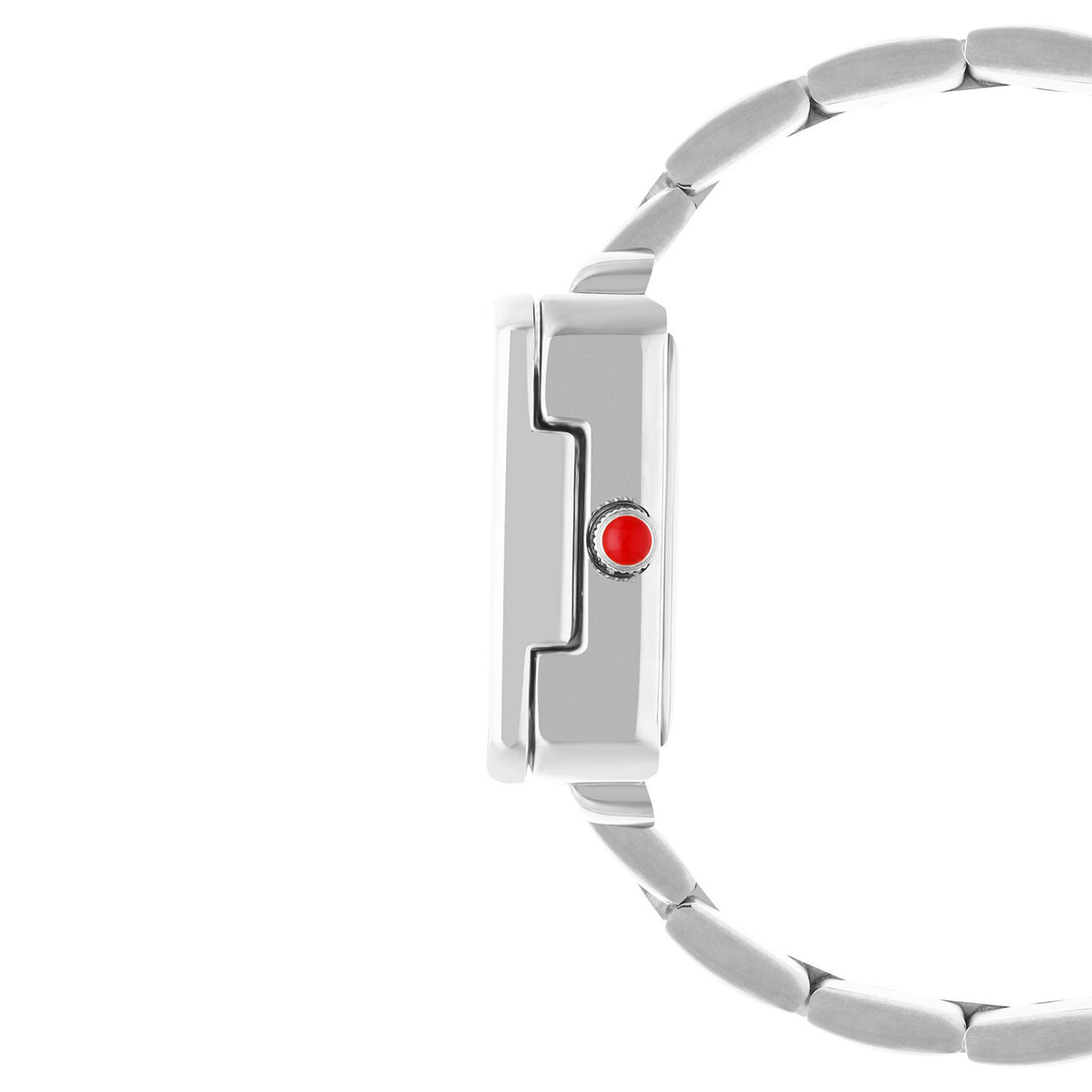 Reloj Cloe Análogo para Dama con Caja Estilo Relicario y Extensible de Acero Inoxidable OE2628