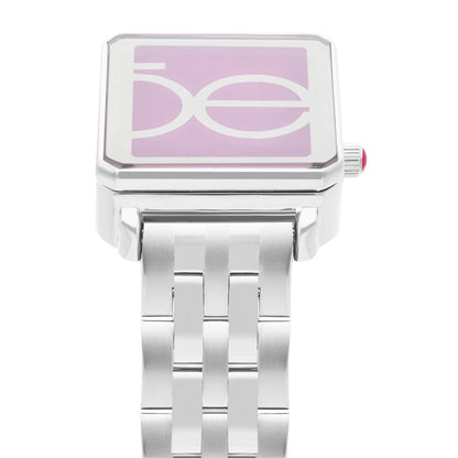 Reloj Cloe Análogo para Dama con Caja Estilo Relicario y Extensible de Acero Inoxidable OE2628