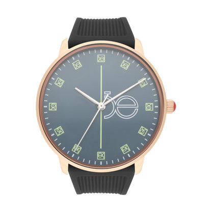 Reloj Cloe Análogo para Dama con Indicadores con elemental y Correa de Silicón OE2630