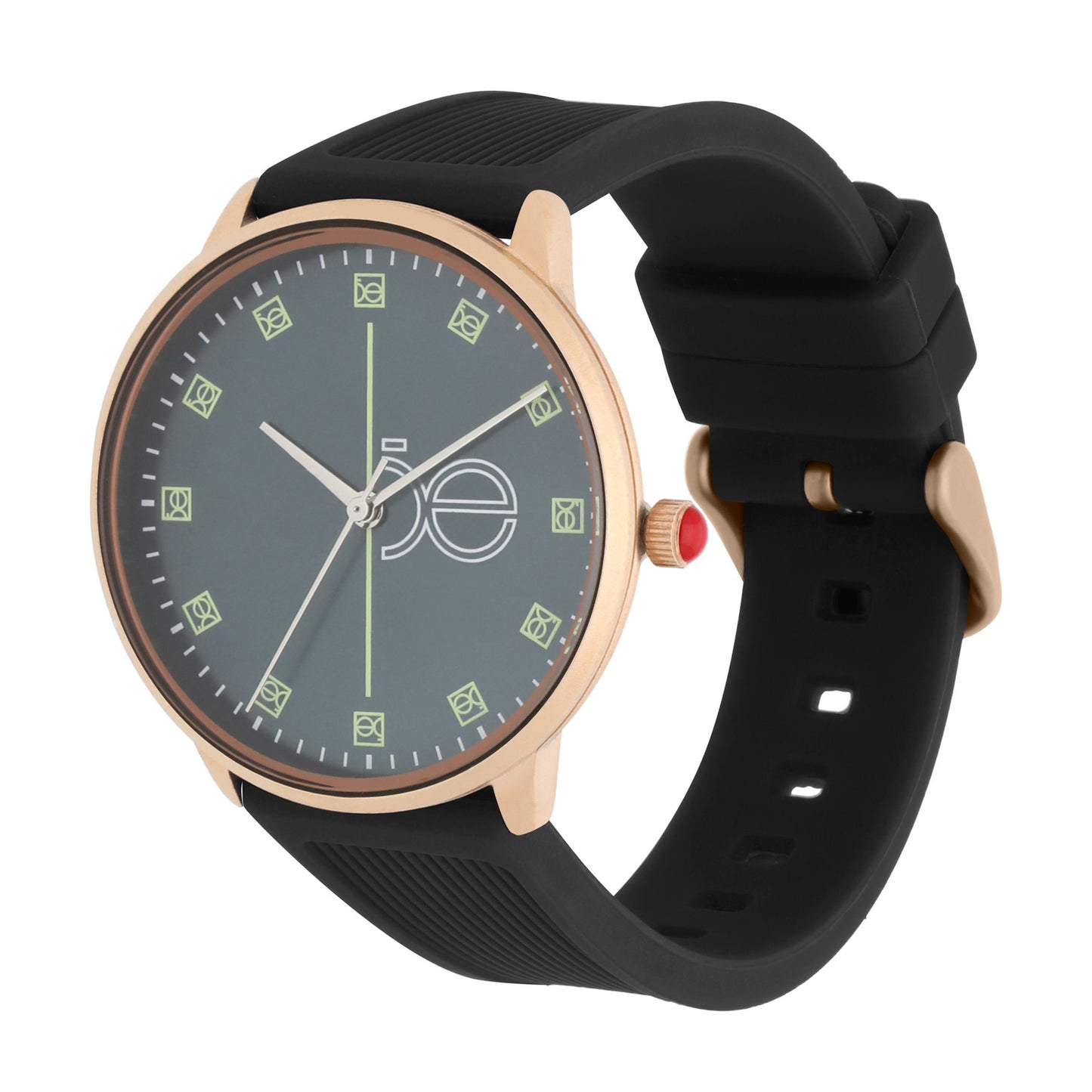 Reloj Cloe Análogo para Dama con Indicadores con elemental y Correa de Silicón OE2630