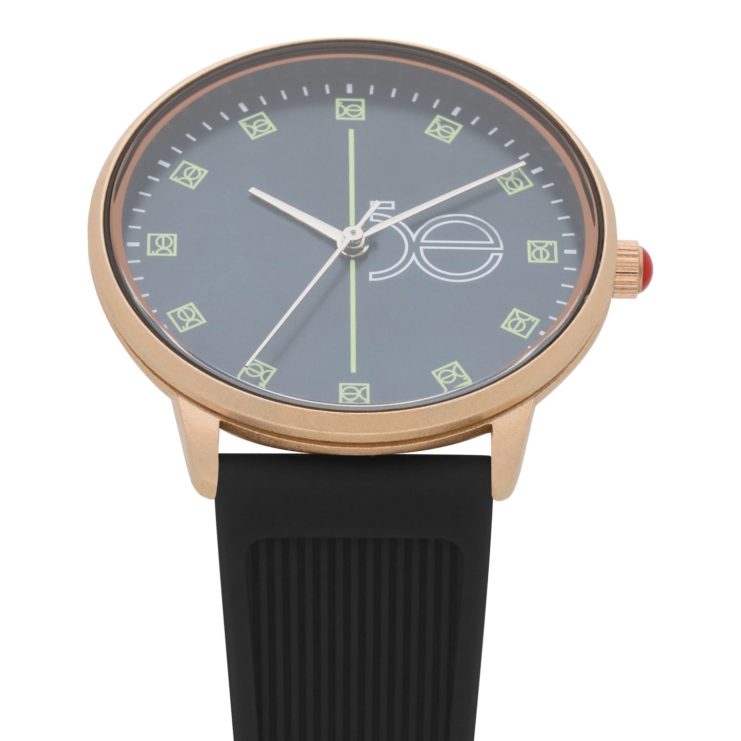 Reloj Cloe Análogo para Dama con Indicadores con elemental y Correa de Silicón OE2630