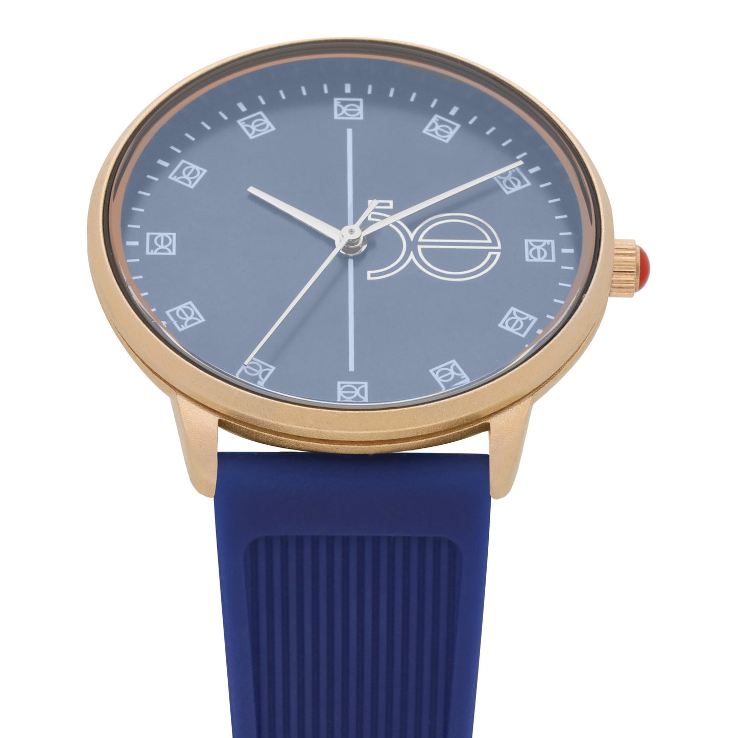Reloj Cloe Análogo para Dama con Indicadores con elemental y Correa de Silicón OE2630