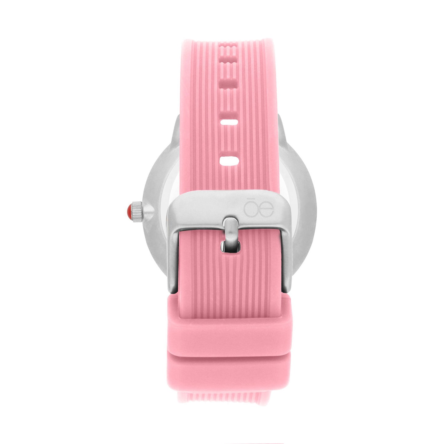Reloj Cloe Análogo para Dama con Indicadores con elemental y Correa de Silicón OE2630
