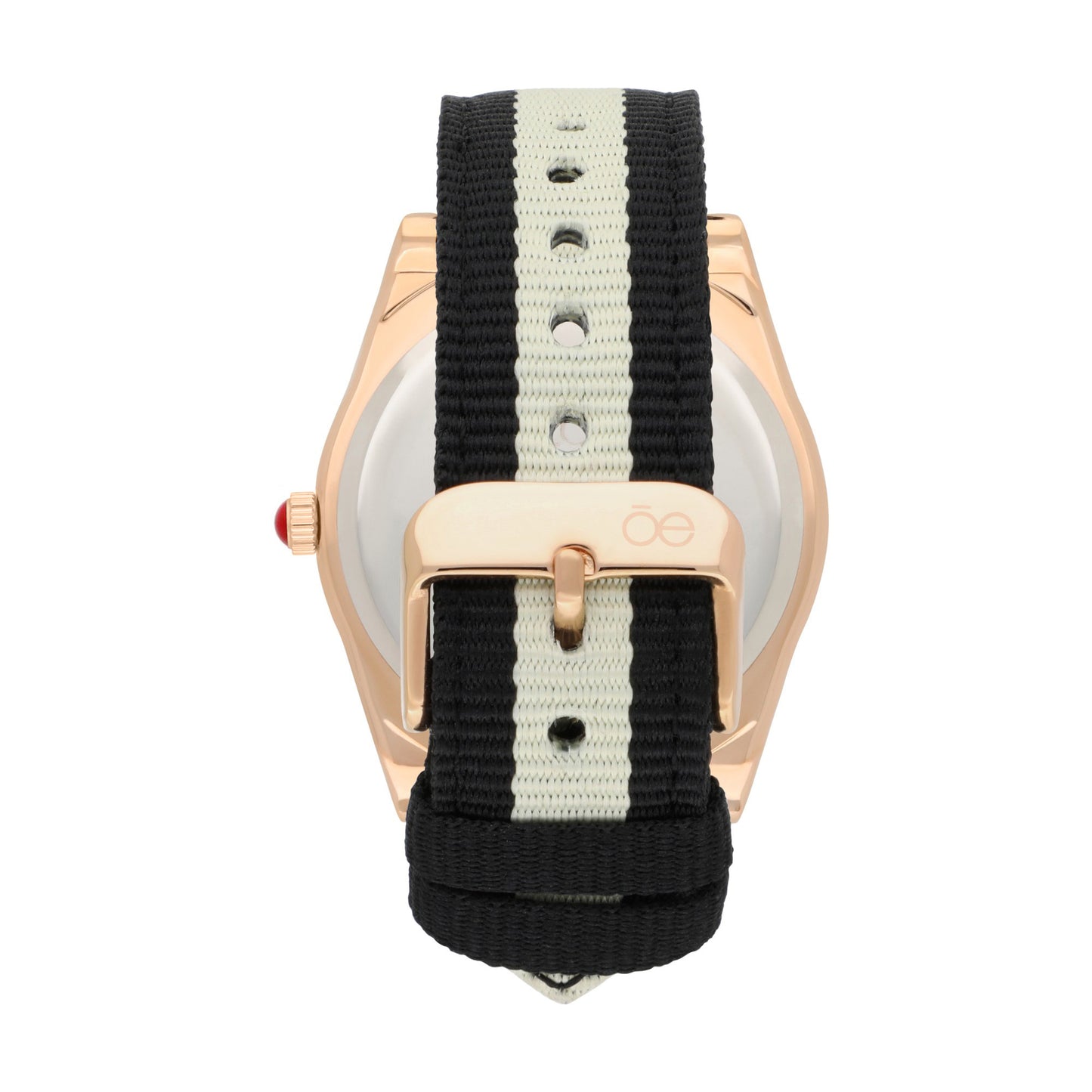 Reloj Cloe Análogo para Dama con Carátula Duo Tono y Correa de Textil