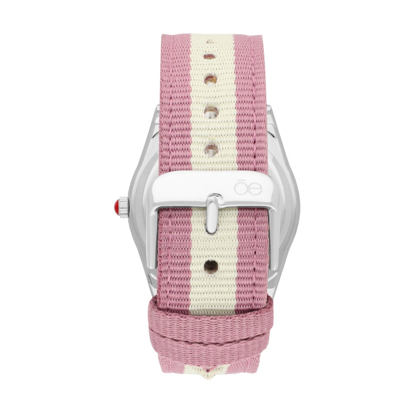 Reloj Cloe Análogo para Dama con Carátula Duo Tono y Correa de Textil