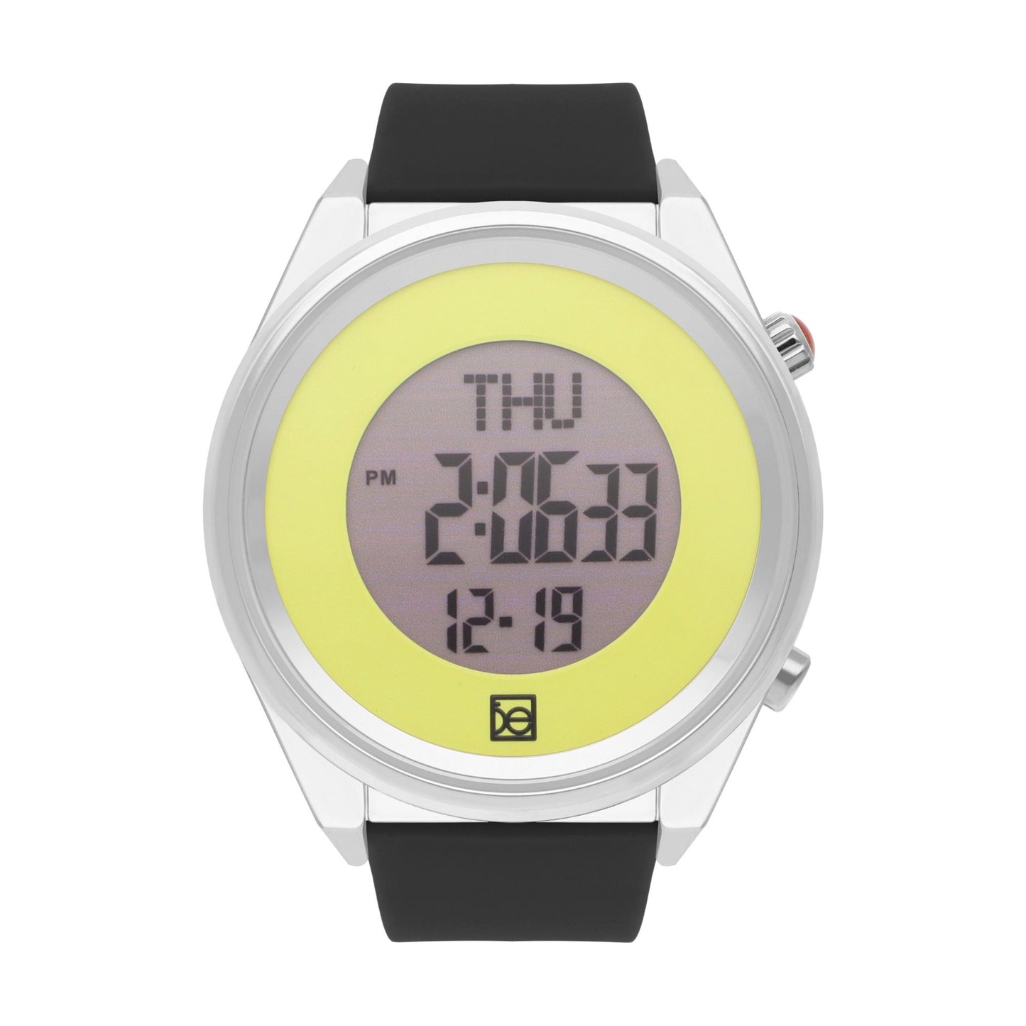 Reloj Cloe Digital para Dama con Dos Botones y Correa de Silicón OE2633