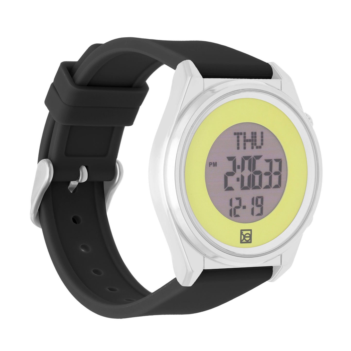 Reloj Cloe Digital para Dama con Dos Botones y Correa de Silicón OE2633