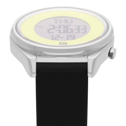 Reloj Cloe Digital para Dama con Dos Botones y Correa de Silicón OE2633
