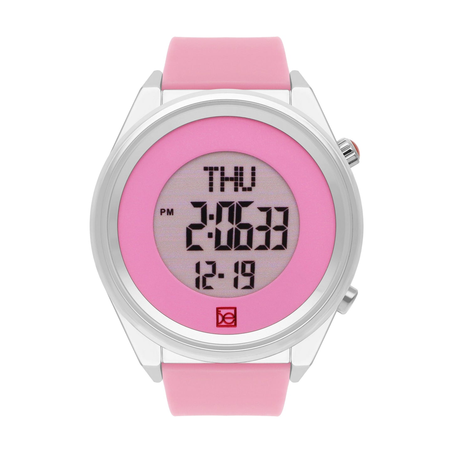 Reloj Cloe Digital para Dama con Dos Botones y Correa de Silicón OE2633