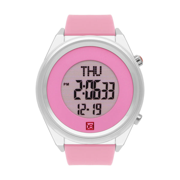 Reloj Cloe Digital para Dama con Dos Botones y Correa de Silicón OE2633