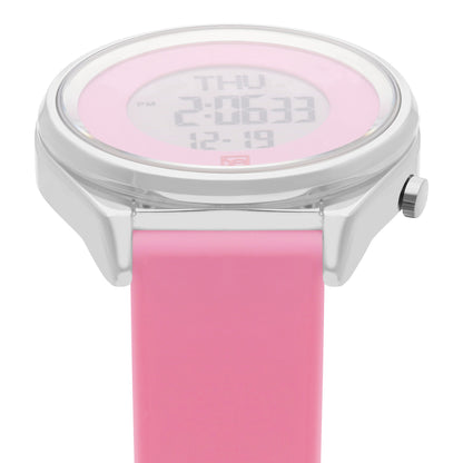 Reloj Cloe Digital para Dama con Dos Botones y Correa de Silicón OE2633