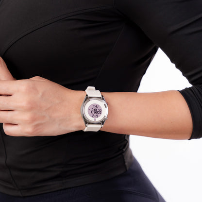 Reloj Cloe Digital para Dama con Dos Botones y Correa de Silicón OE2633