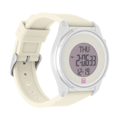 Reloj Cloe Digital para Dama con Dos Botones y Correa de Silicón OE2633