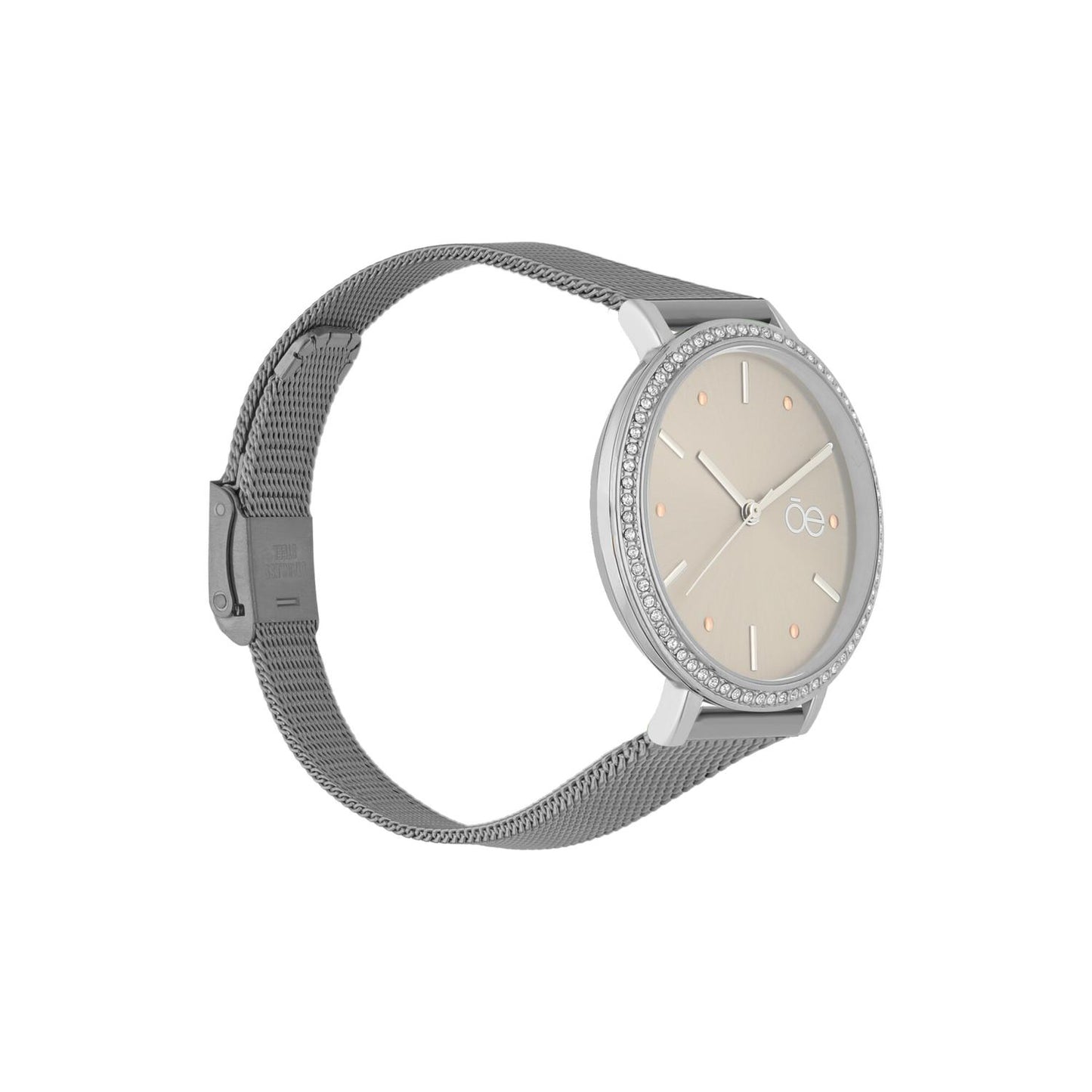 Reloj Analogo Cloe Piel Café