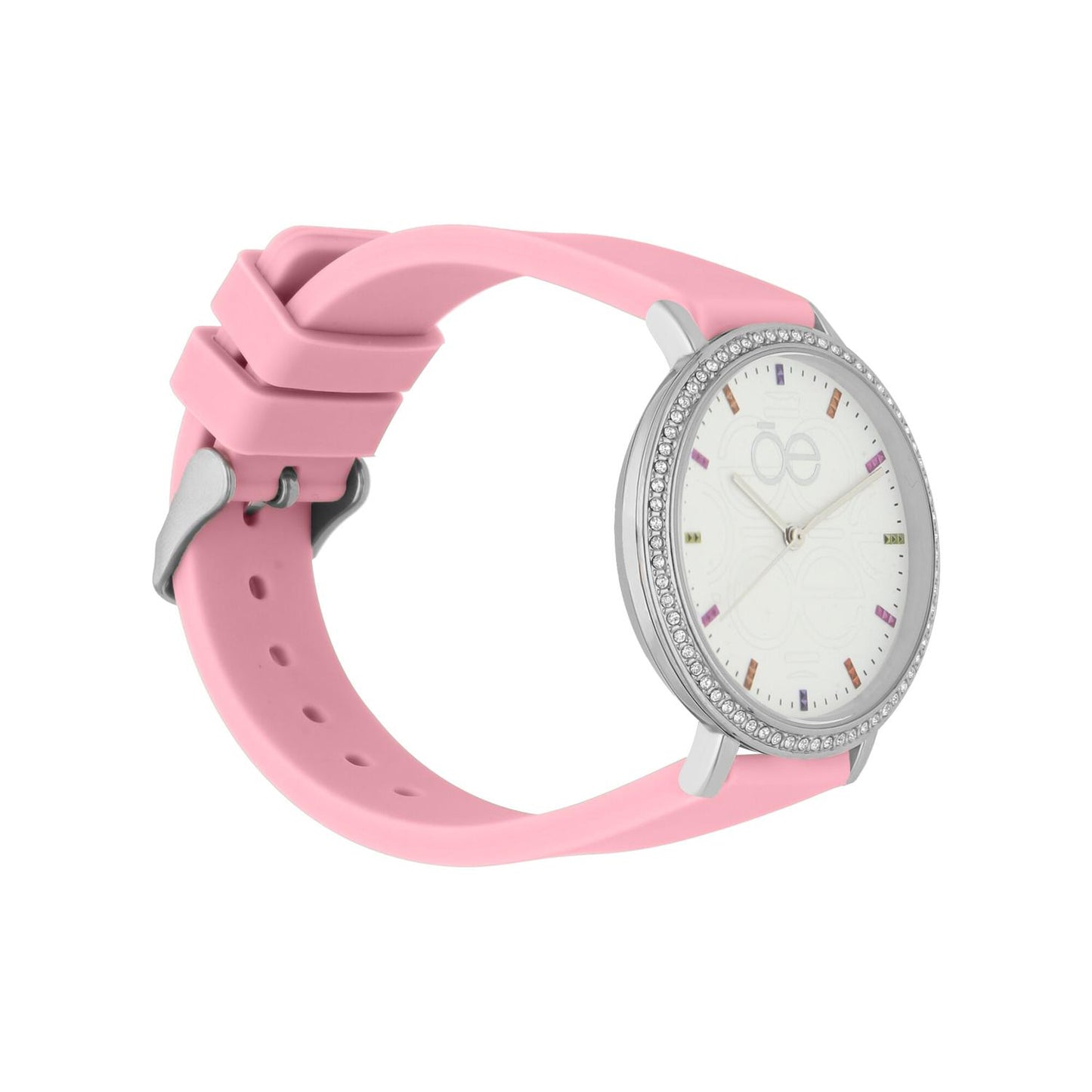 Reloj Analogo Cloe Piel Blanco